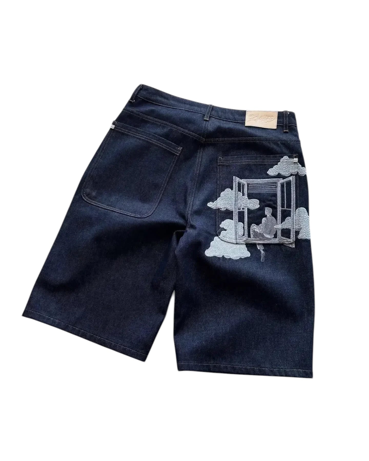 Floral Denim Short