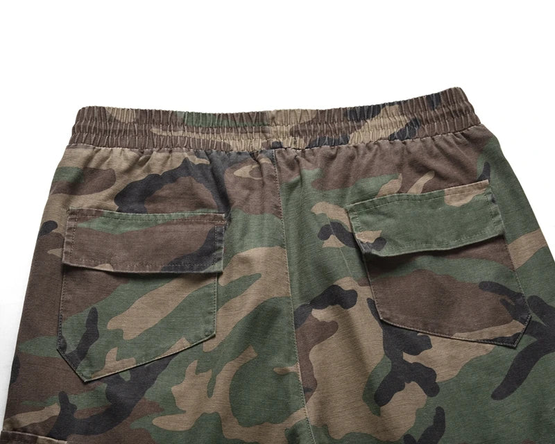 Camouflage Cargo Shorts