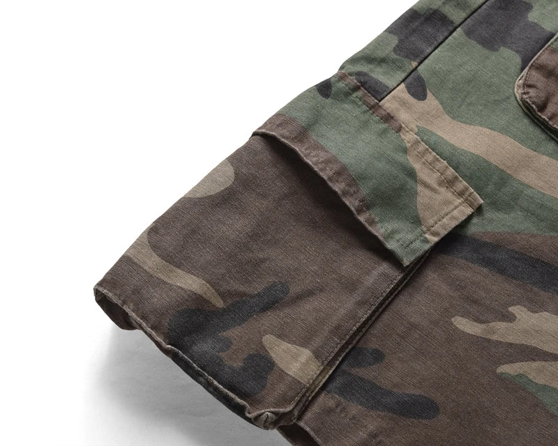 Camouflage Cargo Shorts