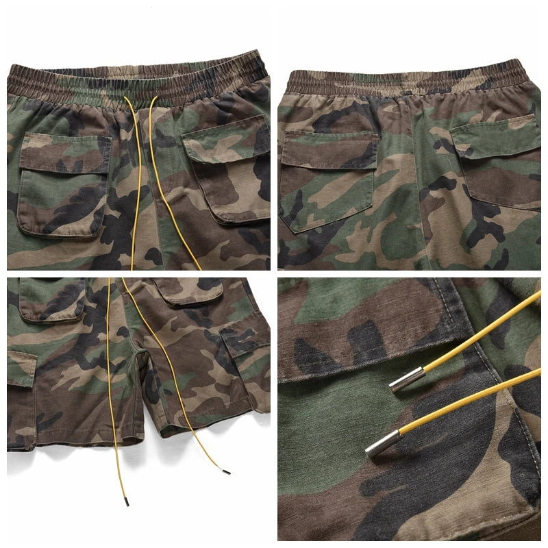 Camouflage Cargo Shorts