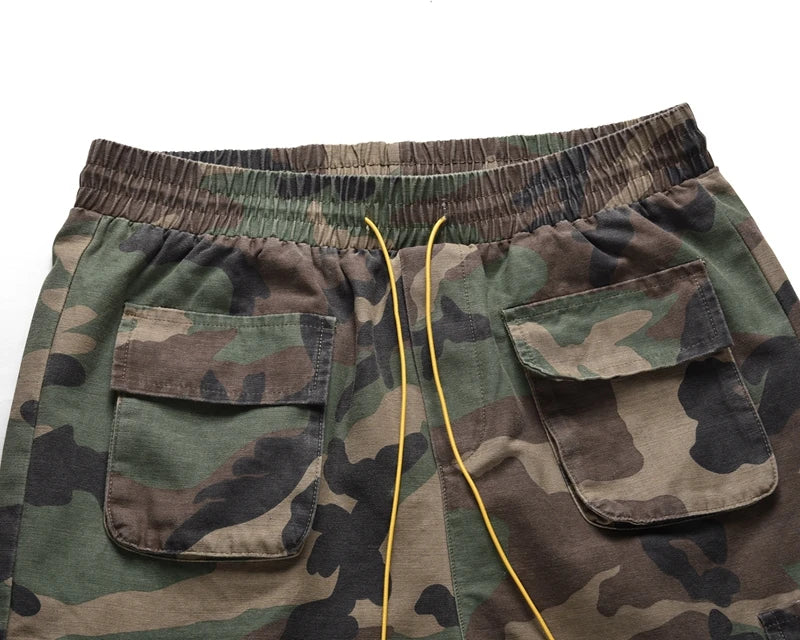 Camouflage Cargo Shorts